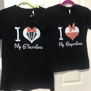 π¨Couple matching t-shirts, Mickey & Minnie mouse